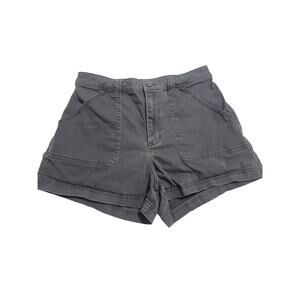 Hollister Ultra High-Rise Mom Shorts 3” Inseam Gray Size Medium
